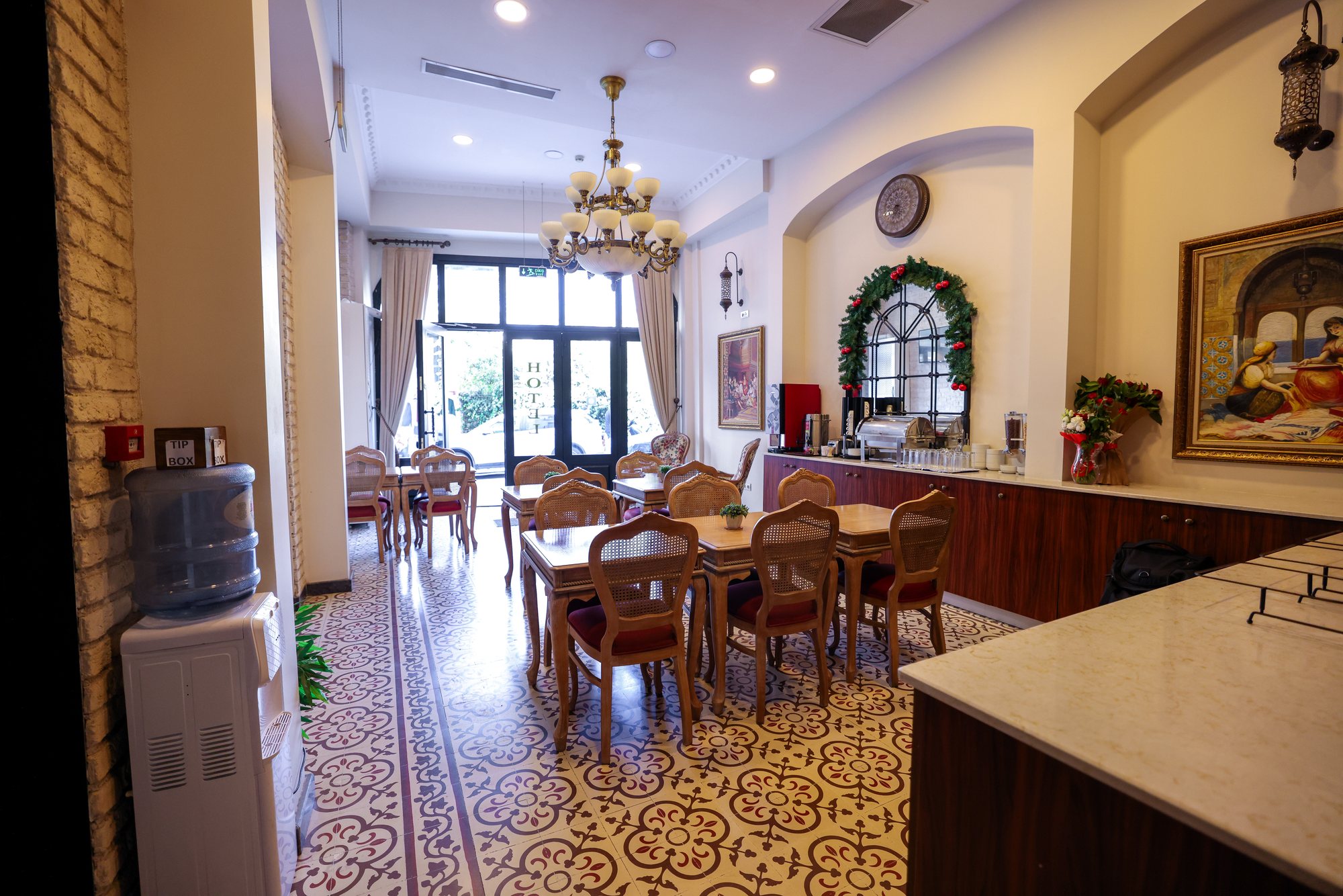 Breakfast room at Nusretbey Boutique Hotel
